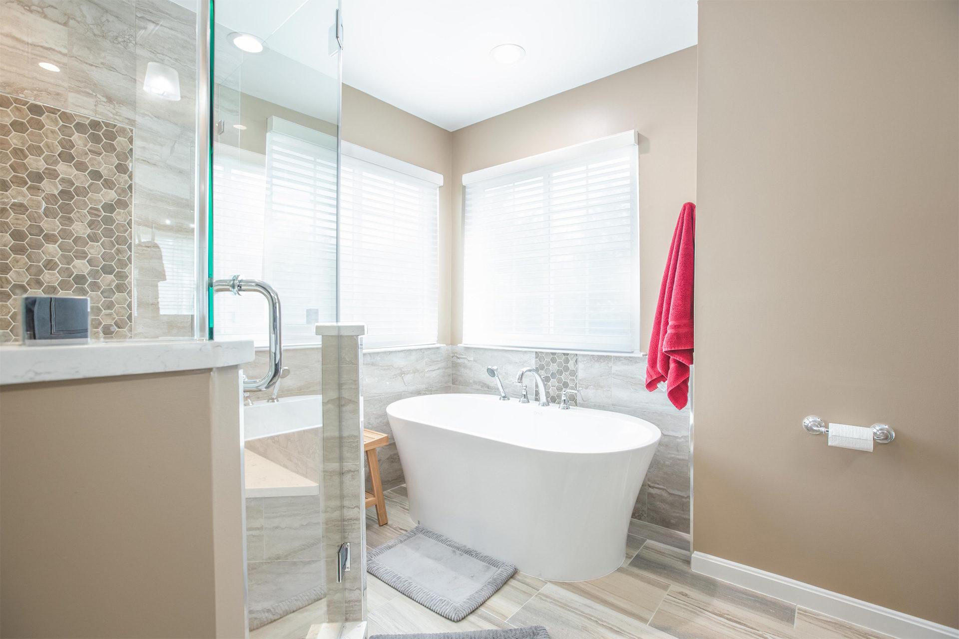 Bristow Bathroom Remodel — bathroom remodel by GBC Kitchen & Bath