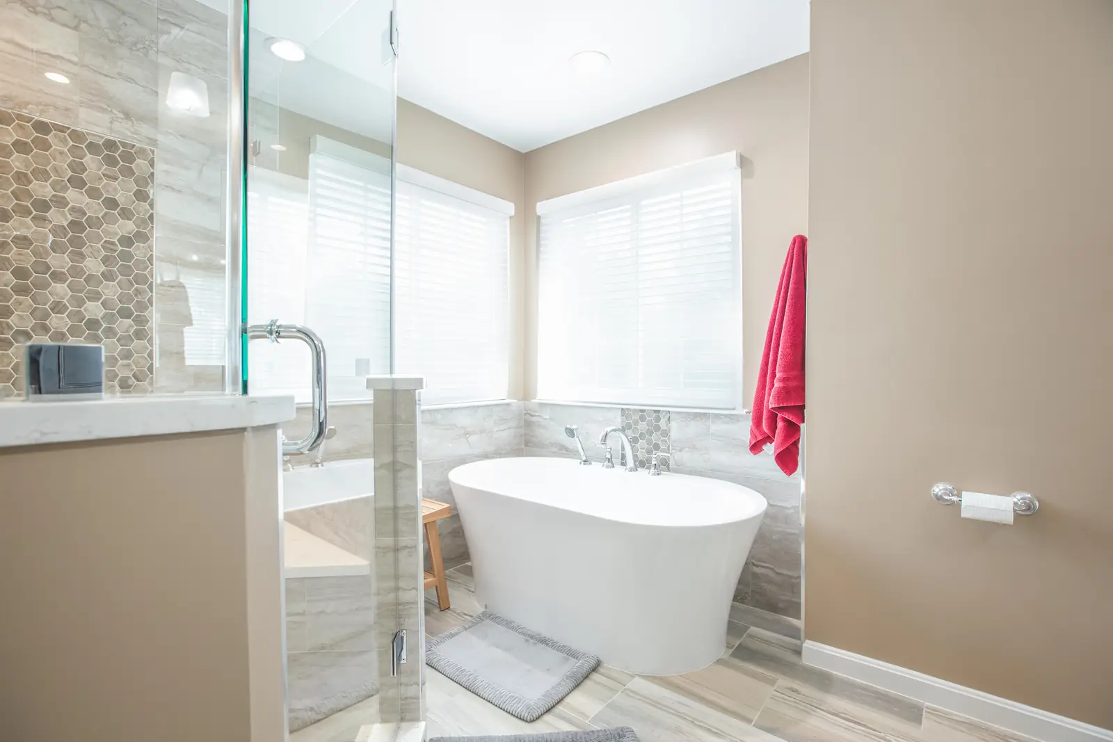 Bristow Bathroom Remodel, bathroom remodel by GBC Kitchen & Bath in Bristow, VA