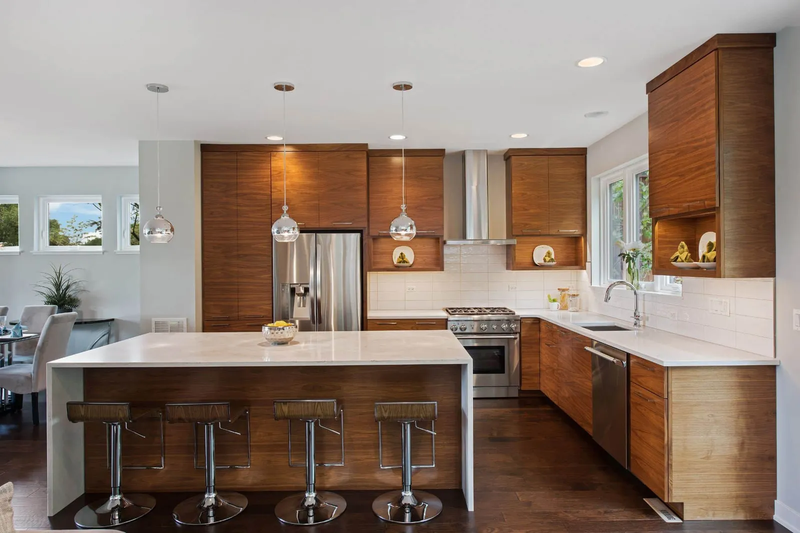 dark wood floors