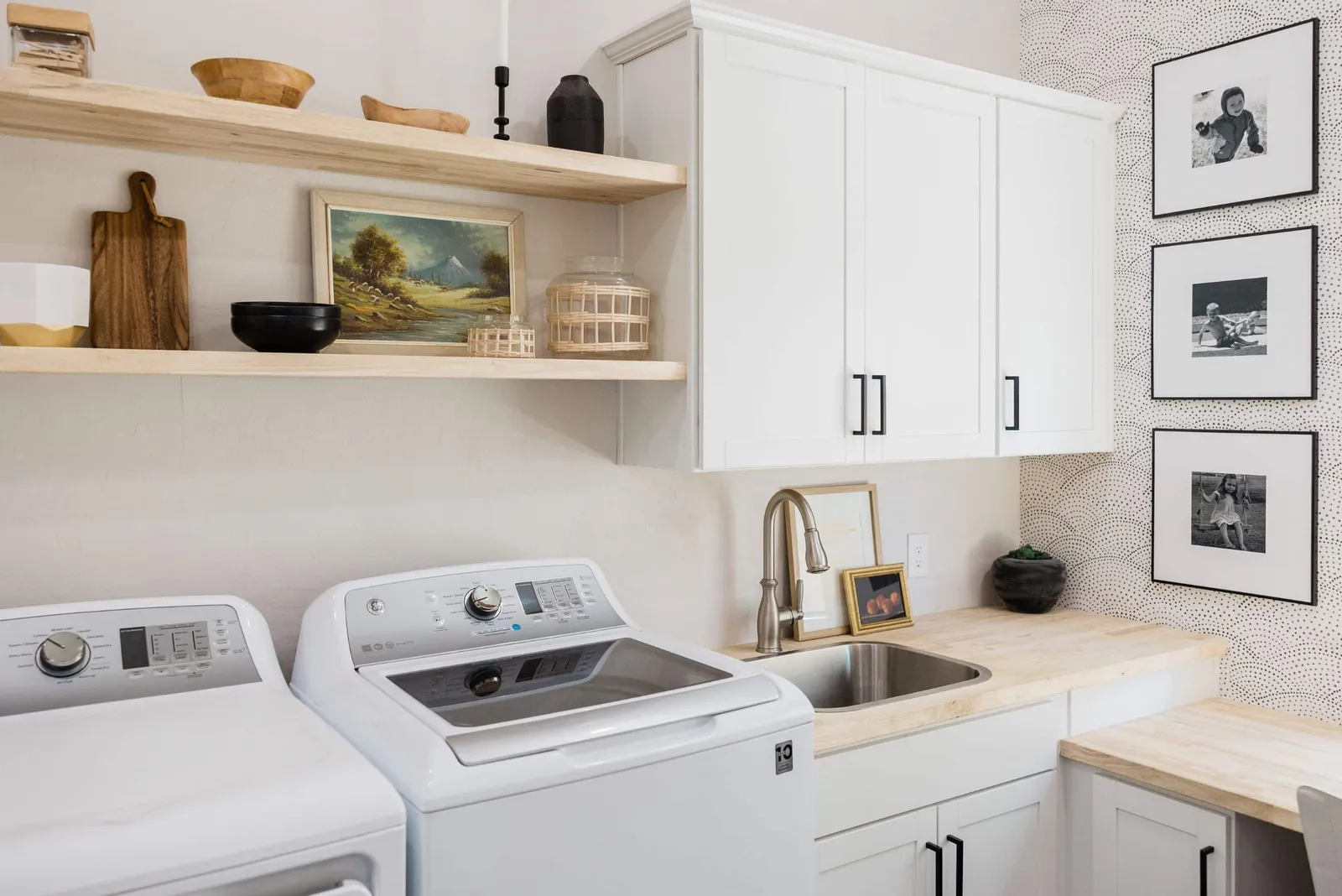 Basement Laundry Room Remodel
