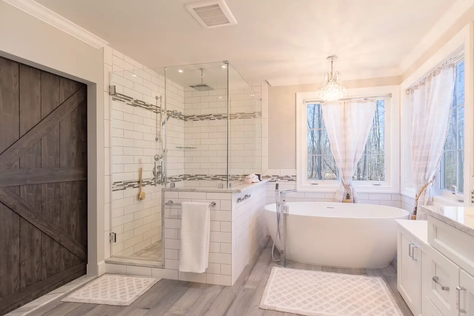 Airy Bathroom Remodel