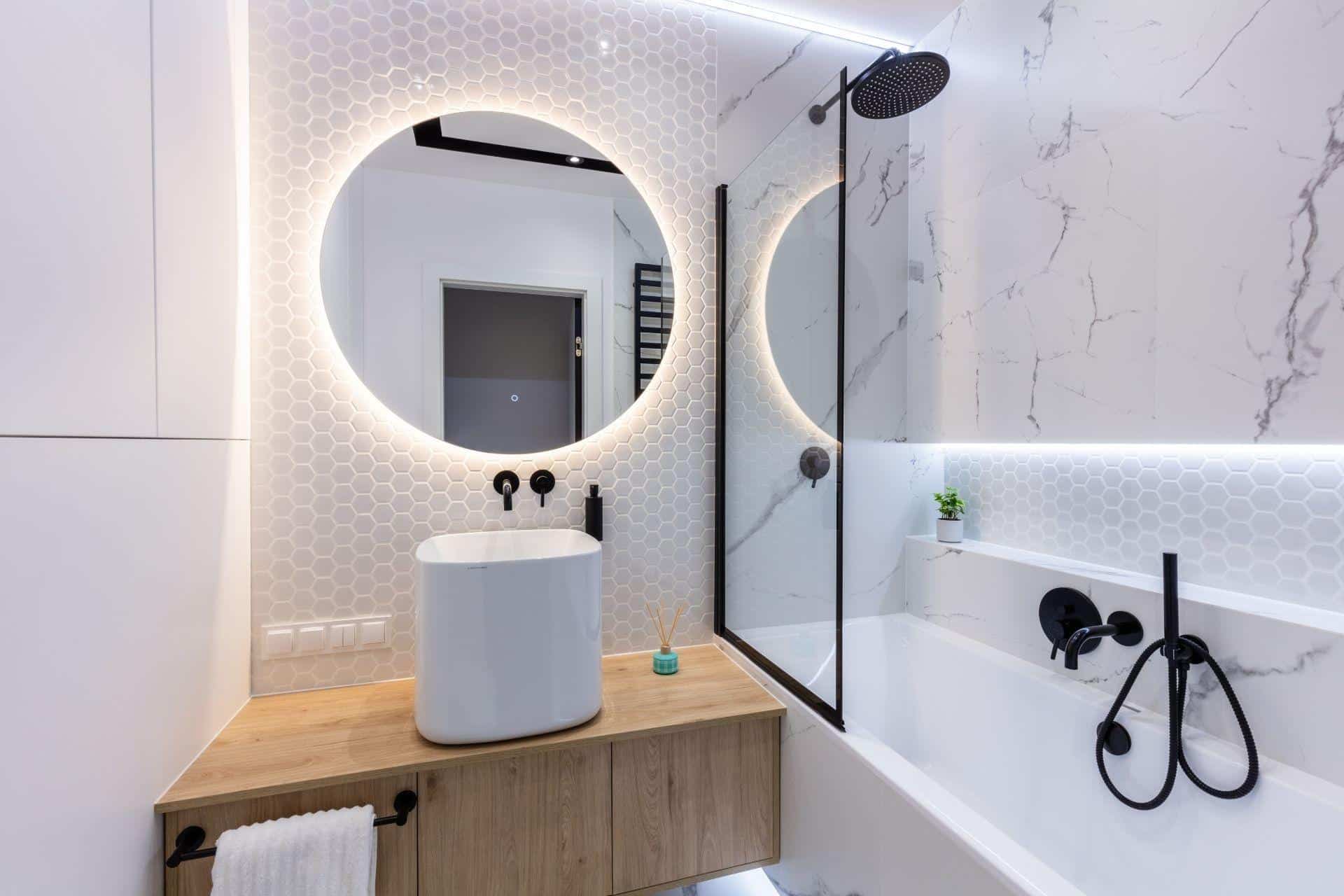 Bathroom Remodel, Vinyl Flooring Vs Ceramic Tile Bathroom