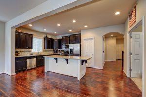 kitchen being remodeled