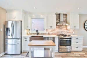 kitchen with one-wall layout or corridor-style