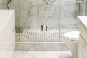 bathroom with non-slip floors