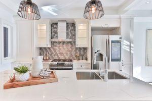 tile design in a kitchen