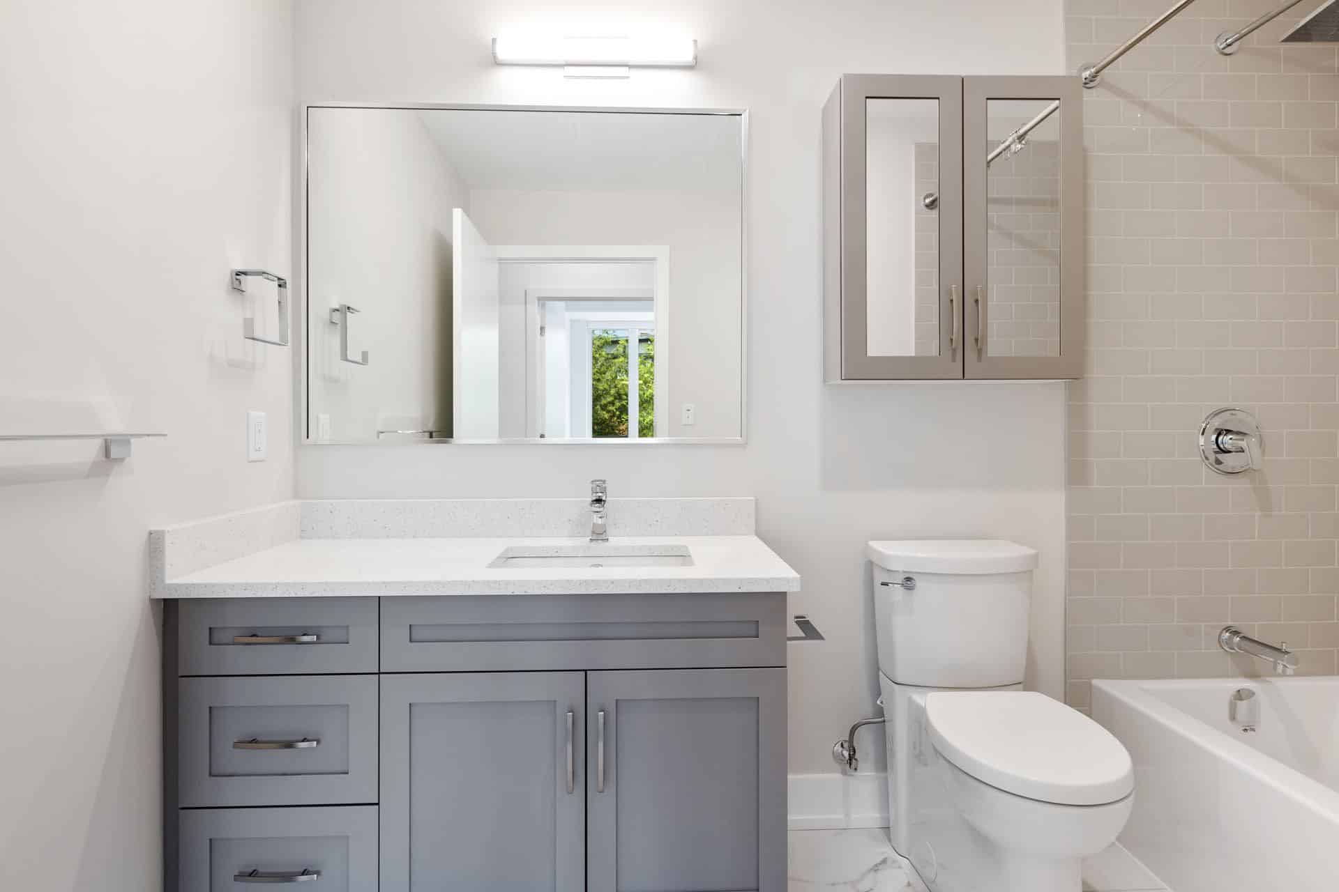 bathroom remodel construction length