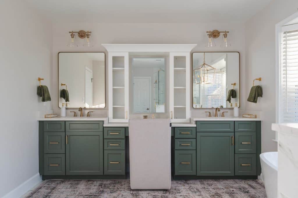 Why Choose A Green Bathroom Vanity?