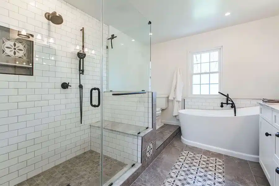 Bathroom renovation in Cascades