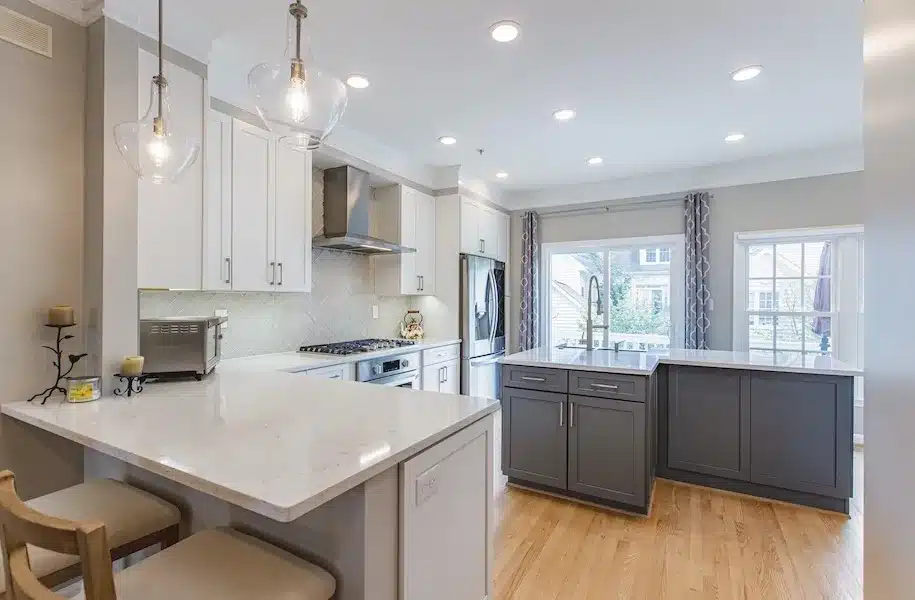 kitchen renovation in Franklin Farm