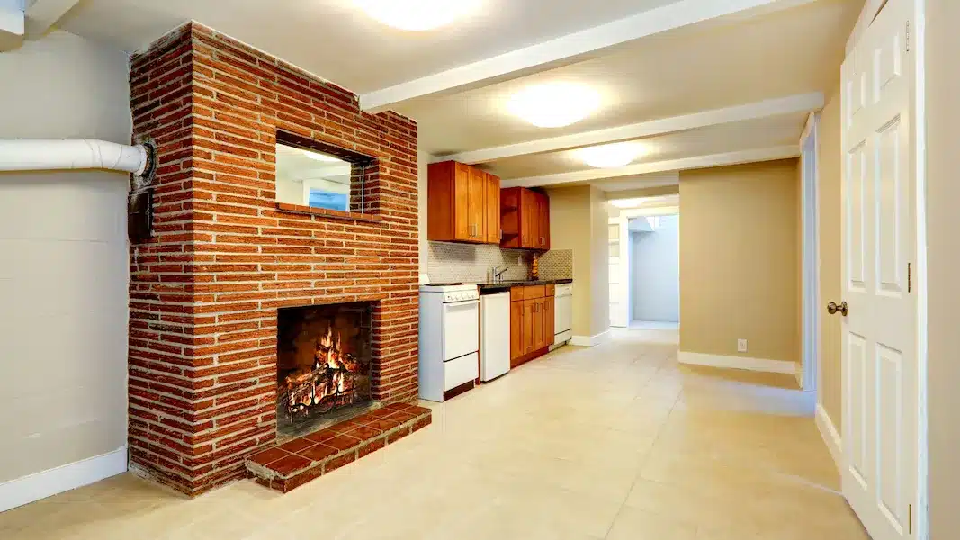 basement renovation in Herndon